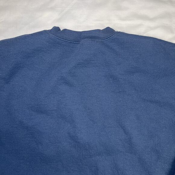 Titmouse Sweatshirt Unisex Size M? Blue Birdwatcher Embroidered Funny Silly - Picture 12 of 15